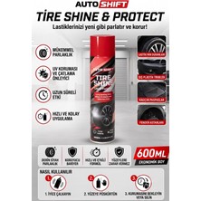 Autoshift - Lastik Parlatıcı Sprey - 600ML Ekonomik Boy