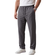 Rizzup Füme Baggy Style Likralı Lastikli Ipli Erkek Spor Pantolon 2600262