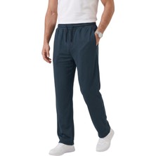 Rizzup Lacivert Baggy Style Likralı Lastikli Ipli Erkek Spor Pantolon 2600262