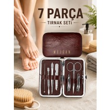7 Parça Çelik Manikür Pedikür Seti Aby