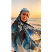 Lunara Scarf Desenli Pamuk Softşal