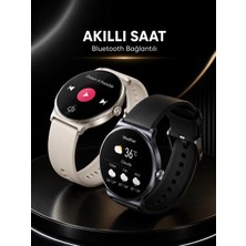 Akıllı Saat Sesli Görüşme Bluetooth Bağlantılı 3 Kordonlu Aby