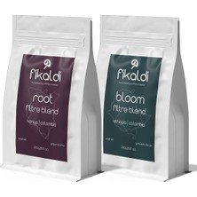 Fikaldi Coffee Filtre Blend Tanışma Seti (Çekirdek ve 5 Farklı Öğütme Seçeneği) 2'li
