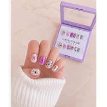 Louesse Beauty Louésse Beauty Cute Ribbon Art Takma Tırnak Seti