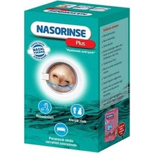 Nasorınse Plus Hyalunorık Asit Içeren Yüksek Hacim Düşük Basınçlı Nazal Duş (25 Poşetli)