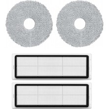 S10+(S10T Değil) Uyumlu Yedek Mop ve Hepa Filtre-4 Parça