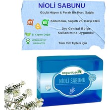 Nioli Sabunu 140 gr 1 Adetv Tüm Cilt Tipleri Için Kötü Koku ve Kaşıntı Karşıtı Nioli Yağı Sabunu