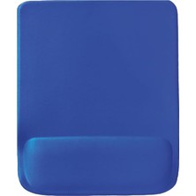 - Dörtgen Bilek Destekli Mouse Pad | Konfor, Kaymaz Taban, Ergonomik, Yumuşak, Ev,ofis (Mavi)