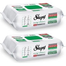 Easy Clean Premium Beyaz Sabun Katkılı Yüzey Temizlik Havlusu Mendili 2X100 (200 Yaprak)