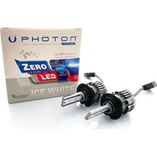 LED Xenon Oto Ampul Photon Zero Fansız Sarı