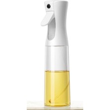 Cam Sprey Yağdanlık, Akıtma Damlatma Yapmaz, Limon, Sirke, Yağ Püskürtücü 225 ml Airfryer Kızartma Izgara Salata Için Yağlık 1 Adet. (Beyaz)