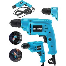 Alman 1400 Watt 10 mm Professional Bakır Sargılı Kablolu Darbesiz Vidalama Matkap - ST0518R215400431