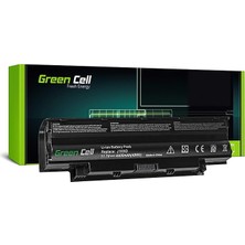 Cell J1KND Dizüstü Bilgisayar Bataryası Dell Inspiron 13R N3010/14R N4010/15 M5030 M5040 N5040/15R M5010 M501R/Q15R M5110 Standard - Green Cell Zellen 4400 Mah Siyah DE01_AD_2