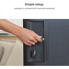 Chromecast, HDMI Kablolu Yayın Akışı Cihazı, Yayın Gösterileri, Müzik, Fotoğraflar, Netflix, Youtube, Prime Video, Disney+ ve Daha Fazlası, Model GA00439-US
