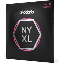 NYXL0942 Elektro Gitar Tel Seti, Super Lıght (Nıckel-Carbon