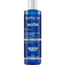 Biotin Dökülme Karşıtı Şampuan – 300 ml – Biotin, Çinko, B Vitamin Kompleksi ve Termal Su Içerikli – Saç Dökülmesine Karşı Etkili Bakım