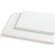 Arkadan Zımbalı Yüksek Kaliteli 2 Adet Boş Tuval: 20X25 cm