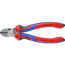 Diyagonal Kesiciler Siyah Atramentize Edilmiş, Çok Bileşenli Saplarla 160 mm 70 02 160