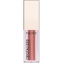 Cosmetics Crystalized Liquid Eyeshadow Likit Metalik Göz Farı, 04 Pink Bouquet