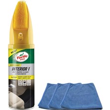 Wax Fırçalı Koltuk Döşeme ve Halı Temizleyici 400 ml + Mikrofiber Bez 3 Adet
