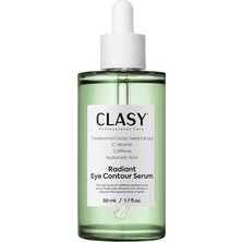 Radiant Göz Çevresi Serumu – Kafein Göz Serumu – Hyaluronik Asit ve C Vitamini ile Göz Altı Morlukları, Şişlik ve Ince Çizgilere Karşı Etkili – Tüm Cilt Tipleri Için, 50 ml