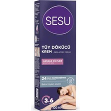Tüy Dökücü Krem Hassas Ciltler 100 ml