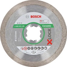 Professional 1x Elmas Kesme Diski Standart (Seramik Için, X-Lock, Ø110 Mm, Delik Çapı: 22,23 Mm)
