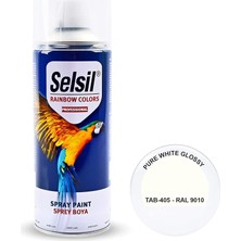 Parlak Beyaz Sprey Boya RAL9010 400ML