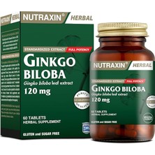 Herbal Ginkgo Biloba+ 120 Mg 60 Tablet Takviye Edici Gıda