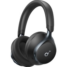 By Anker Space One Aktif Gürültü Önleyici Kulaklık 2 Kat Daha Güçlü Insan Sesi Azaltma 40 Saat Anc Çalma Süresi Uygulama Kontrolü Ldac Rahat Uyum Net Aramalar Bluetooth 5.3 Siyah