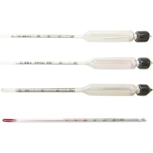 Set Termometreli Alkolmetre 0-40-70-100