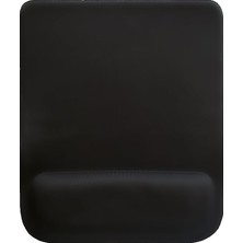 - Dörtgen Bilek Destekli Mouse Pad | Konfor, Kaymaz Taban, Ergonomik, Yumuşak, Ev,ofis (Siyah)
