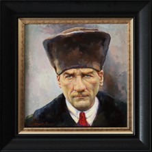 Muguetarts Asalet Orijinal Yağlıboya Tablo - Mehmet Najafzadeh Eseri 65X65 cm