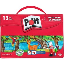 12’li Pastel Boya - Çantalı Ambalaj