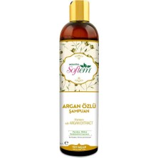 Argan Yağlı Saç Bakım Şampuanı 400 ml | Parlaklık Veren Argan Özlü Şampuan | Saç Onarıcı Bakım | Parabensiz, Renklendiricisiz, Bitkisel Içerikli Şampuan