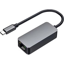 PX-4752 Type C To Gigabit Ethernet, Type C To RJ45 10/100/1000/2500MBPS Gigabit Internet Çevirici, Typec To Ethernet Dönüştürücü Adaptör