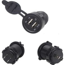 Ekolmaks Çakmak Soketi Marine Tip 2 USB Li 9-30 Volt
