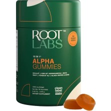 Root Labs Alpha Gummies 60 Gummies │  10 In 1 │  +4000 Mg Shilajit
