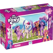 Games My Little Pony Lisanslı 200 Parça 33X48CM Çocuk Puzzle Yapboz Serisi
