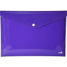 Çıtçıtlı Dosya A4 Neon Mor