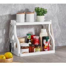 Store Pratik Düzen Iki Katlı Mutfak/dolap Içi Organizer