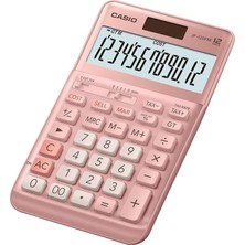 JF-120FM-PK Pembe 12 Hane Masa Üstü Hesap Makinesi