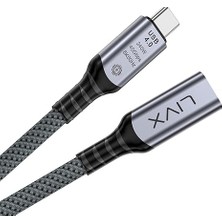 Type C To Type C Usb4.0 240W 40GBPS 8k60hZ Uzatma Kablosu 1 Metre Lcu