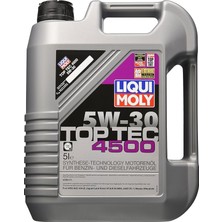 Moly Top Tec 4500 5W-30 5 L Otomotiv Bakım Ürünü
