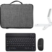 Xiaomi Redmi Pad Se 11 Inch Tablet Çanta + Bluetooth Klavye + Mouse + Tablet Standı - AL8112