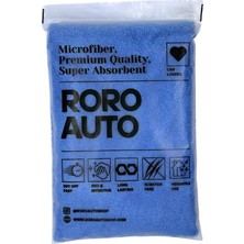 Mikrofiber Araç Yıkama Bezi & Oto Kurulama Havlusu 50X70 Mavi
