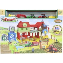 Wheels Die Cast Metal 70 Parça Çiftlik Seti