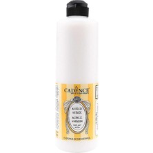 Su Bazlı Akrilik Vernik Yarı Mat 500 ml Cad SUBVYARIMAT500
