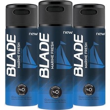 Marine Fresh Deodorant 3X150ML