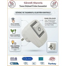 Trendhomm Anahtarlı Topraklı Erkek Fiş - Orjinal Ürün